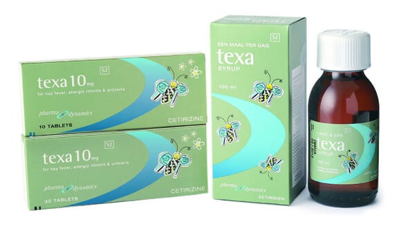 Texa pack shot&bottle